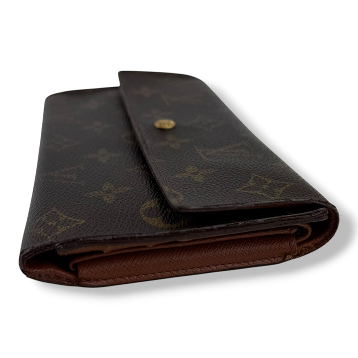 Louis Vuitton Trifold Brown Monogram Femme Wallet