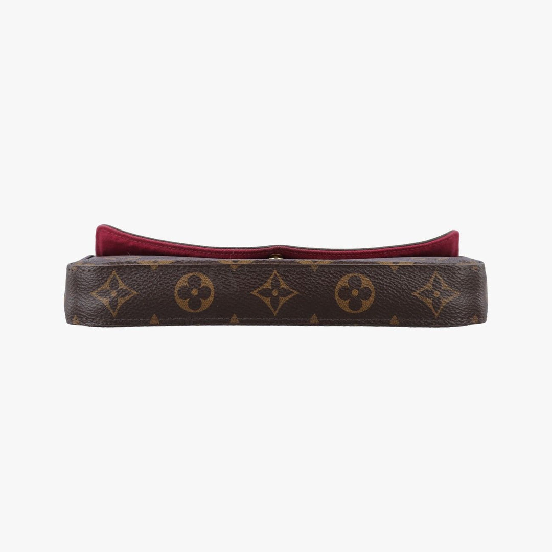 Louis Vuitton Felicie Pochette Brown Monogram Handbag