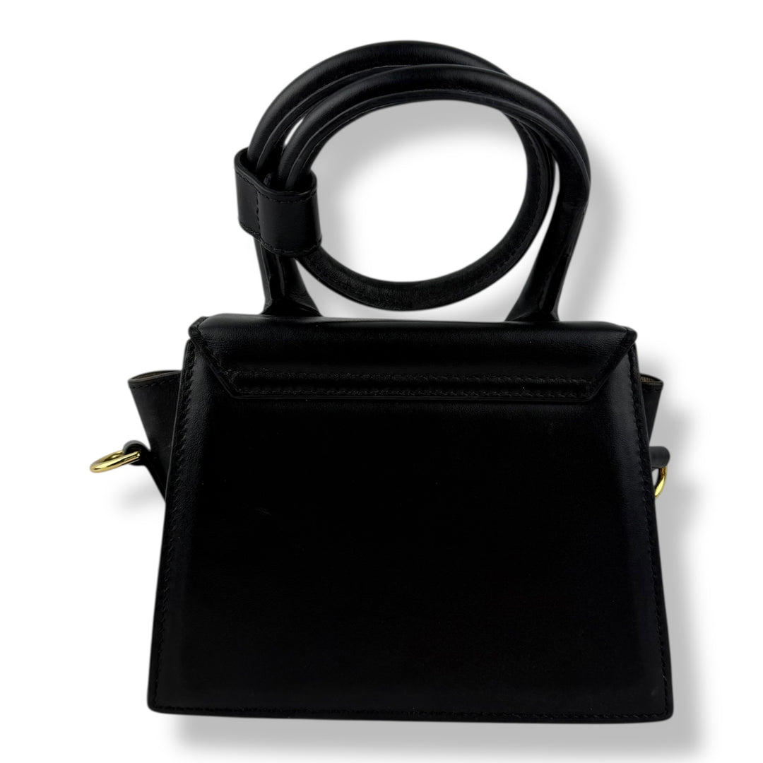 Jacquemus Le Chiquito Noeud Black Crossbody Handbag
