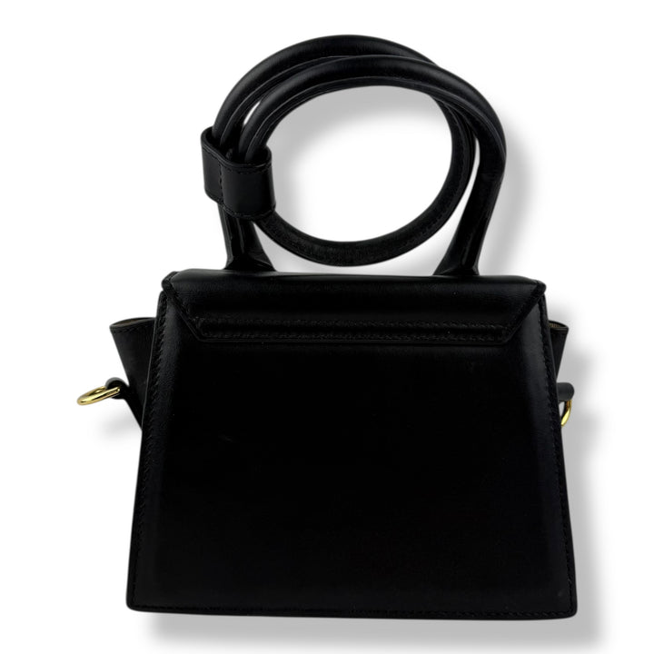 Jacquemus Le Chiquito Noeud Black Crossbody Handbag