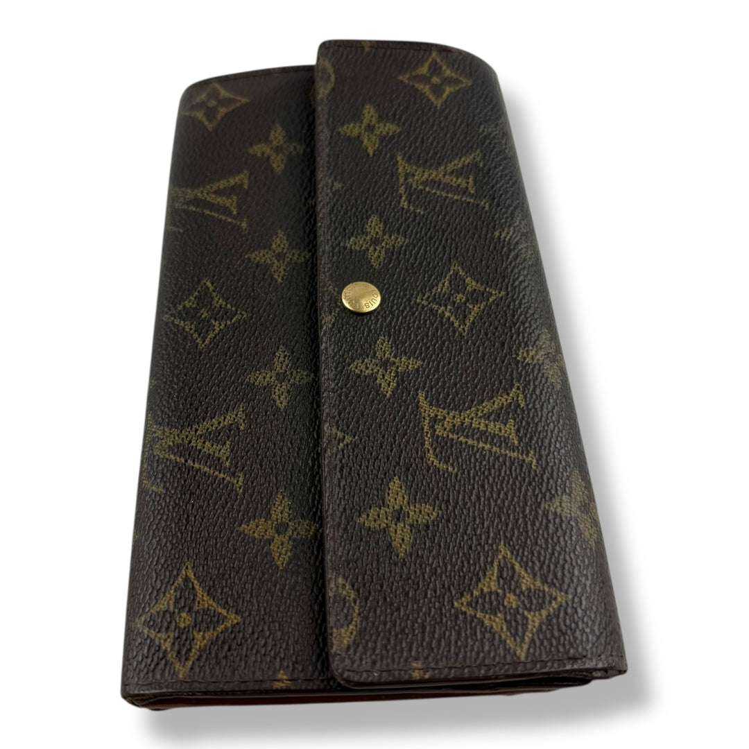 Louis Vuitton Vintage Sarah Brown Monogram Femme Wallet