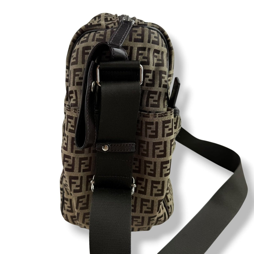 Fendi Beige FF Monogram Baby Changing Bag - Lux Central