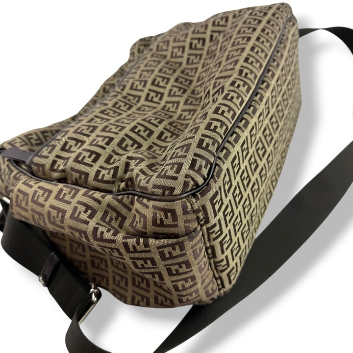 Fendi Beige FF Monogram Baby Changing Bag - Lux Central