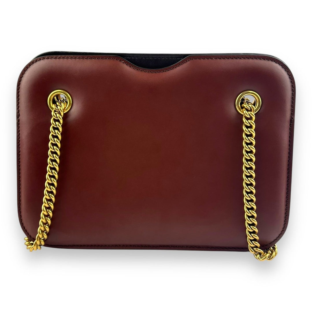 Fendi FF Karligraphy Tobacco Brown ShoulderHandbag - Lux Central