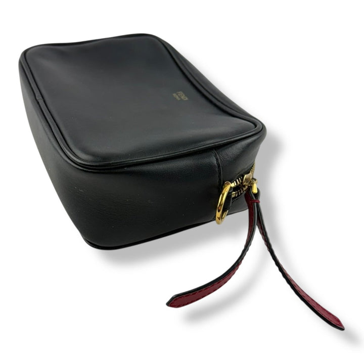 Fendi FF Monogram Brown/Black Camera Handbag - Lux Central