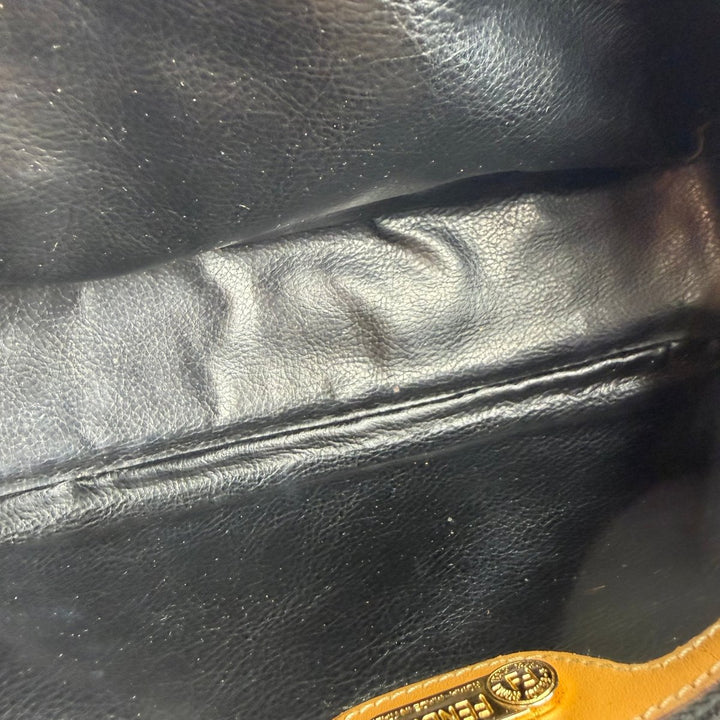 Fendi FF Zucca PVC Leather Crossbody Bag - Lux Central