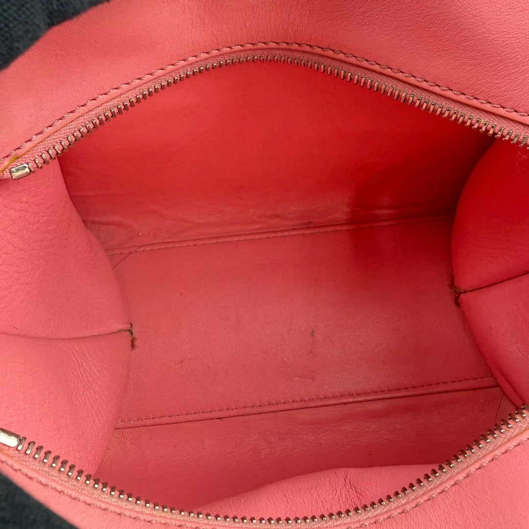 Fendi Pink Petite Leather 2Jours Mini Tote Handbag - Lux Central