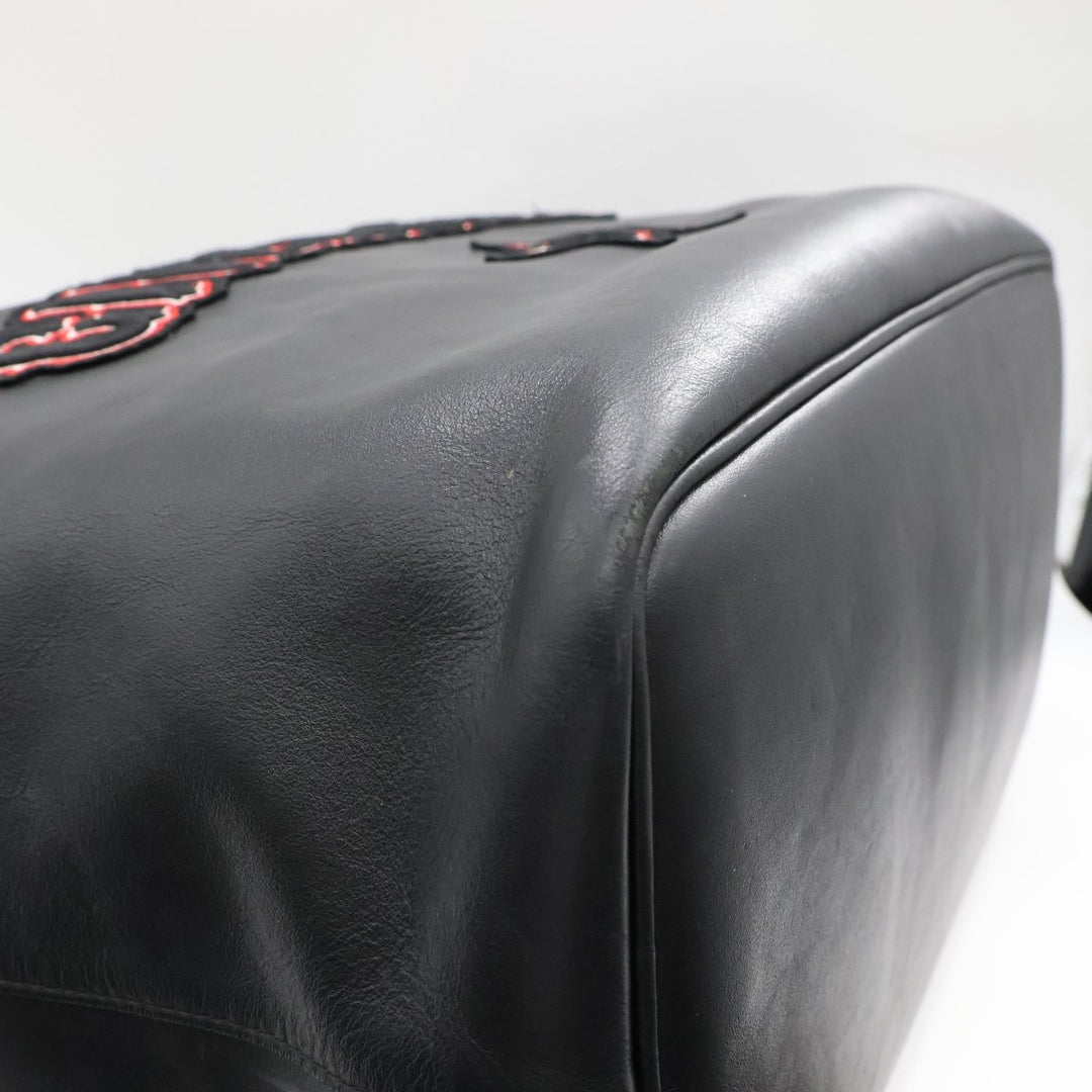 Givenchy Black Calfskin Leather Antigona Gothic Large Tote Handbag - Lux Central