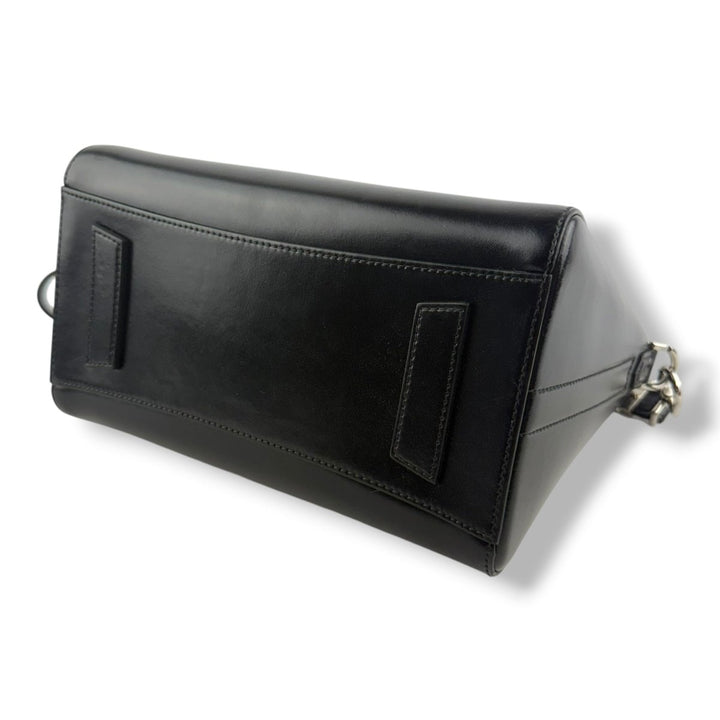 Givenchy Black Calfskin Leather Antigona Mini Handbag - Lux Central