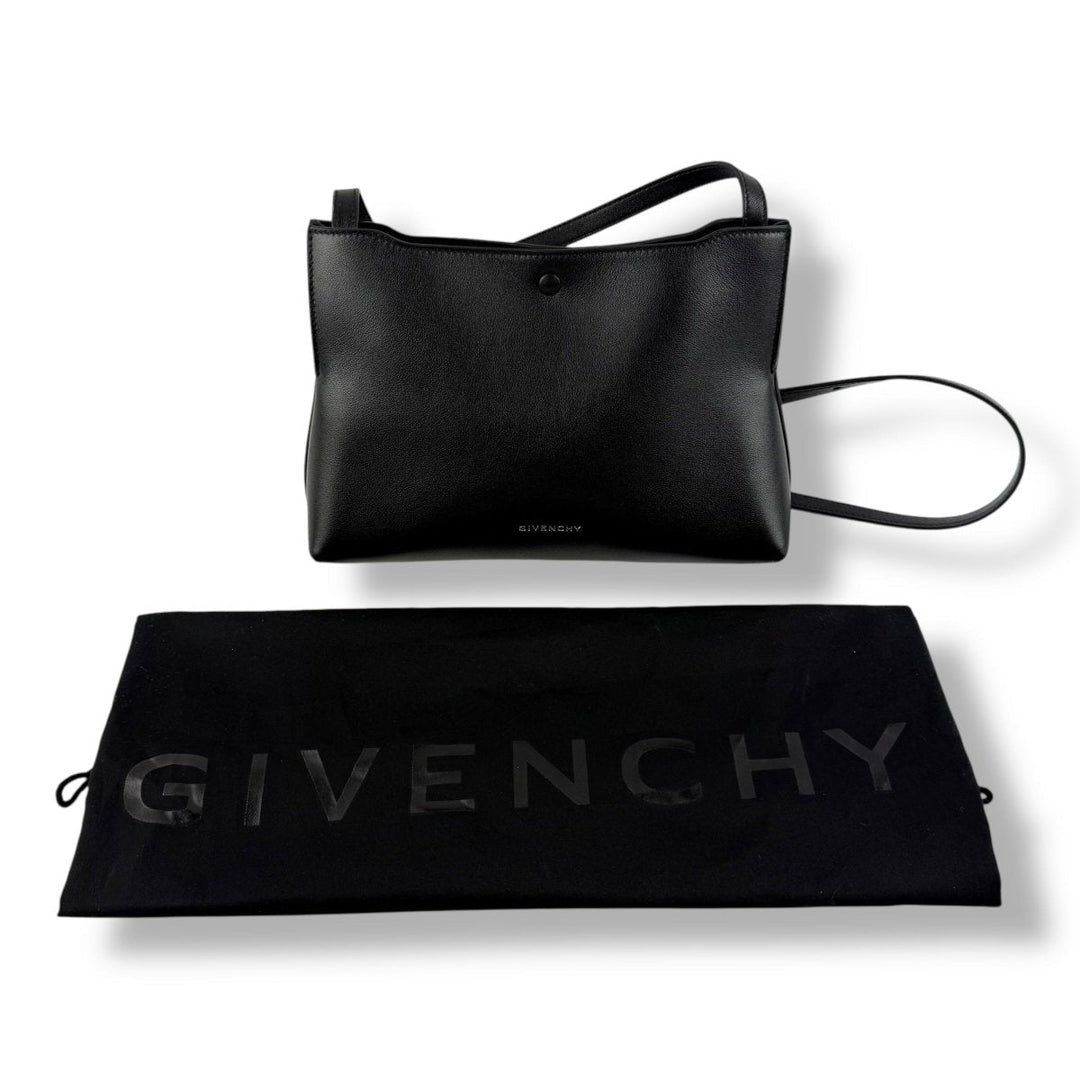 Givenchy Black Day Pochette Leather Handbag - Lux Central
