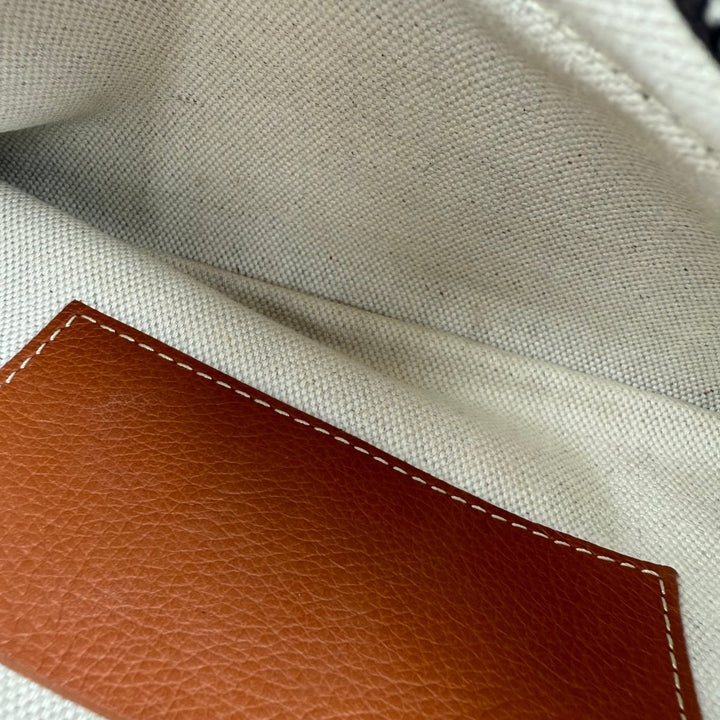 Goyard Plumet Leather Black/Tan Crossbody Bag - Lux Central