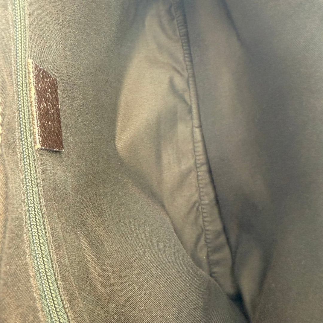 Gucci Abbey GG Beige Canvas D - Ring Tote Handbag - Lux Central