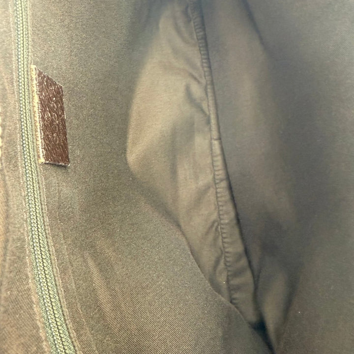 Gucci Abbey GG Beige Canvas D - Ring Tote Handbag - Lux Central