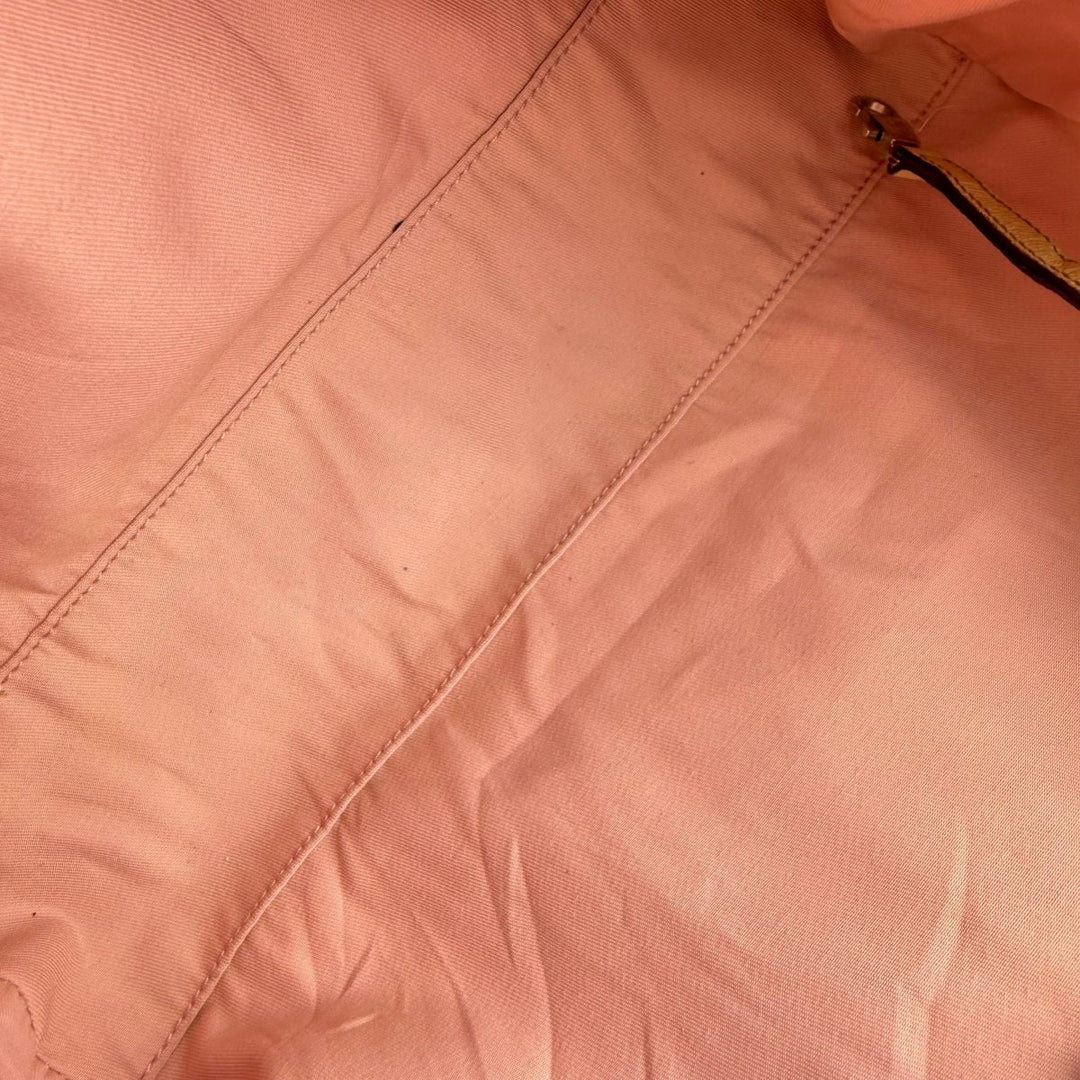 Gucci Abbey GG Pink Canvas Tote Handbag - Lux Central