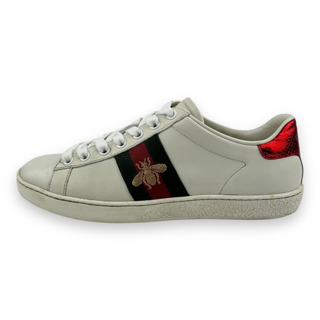 Gucci Ace Bee White UK 3 / EU 36 - Lux Central