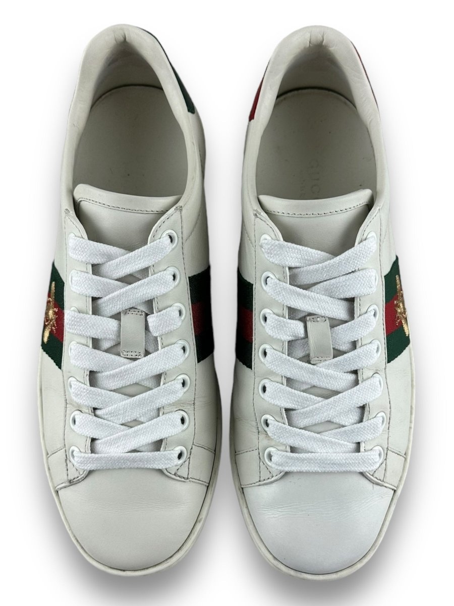 Gucci Ace Bee White UK 3 / EU 36 - Lux Central