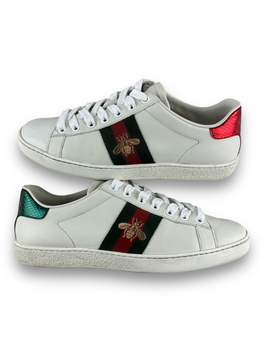 Gucci Ace Bee White UK 3 / EU 36 - Lux Central