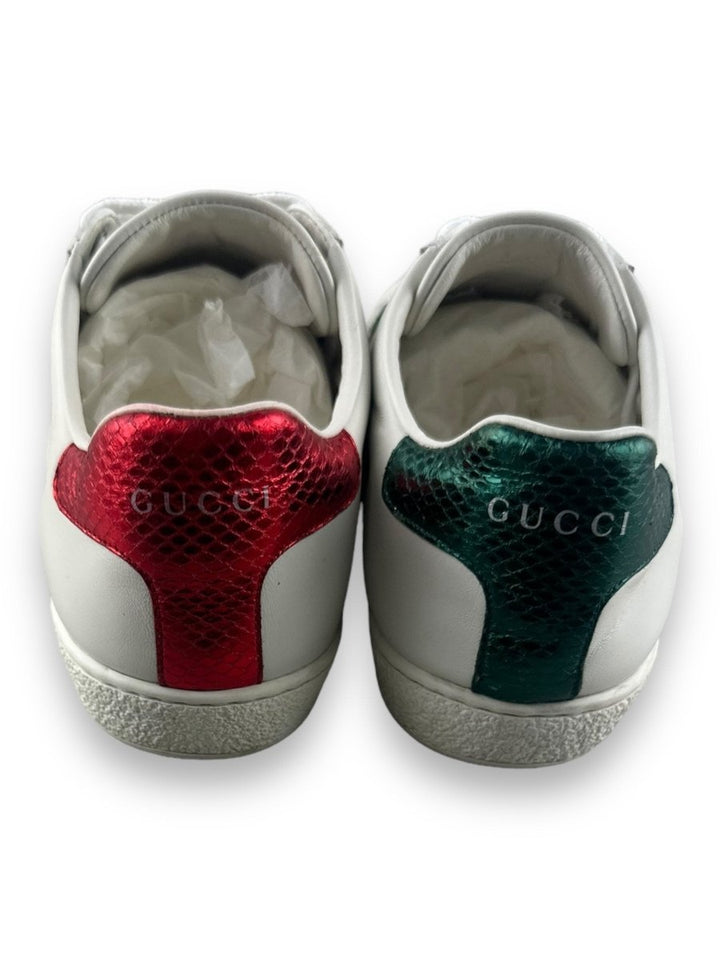 Gucci Ace Bee White UK 4.5 / EU 37.5 - Lux Central