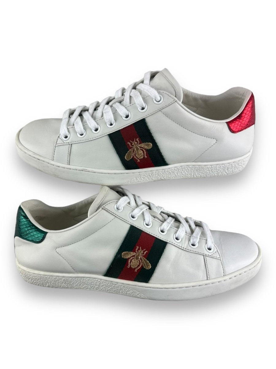 Gucci Ace Bee White UK 4.5 / EU 37.5 - Lux Central