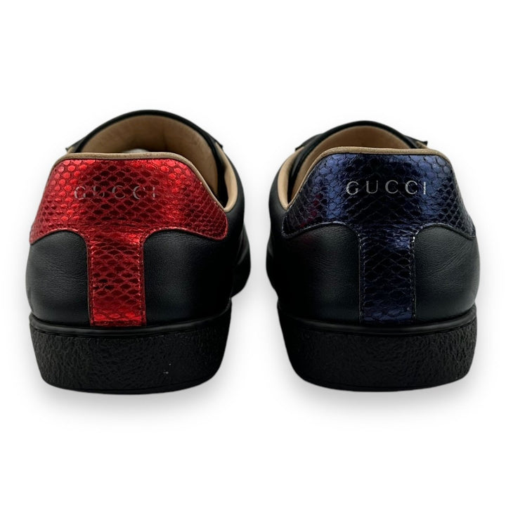 Gucci Ace GG Bee Black UK 10 / EU 44 - Lux Central