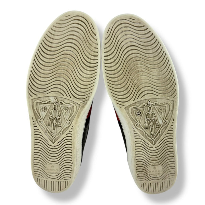 Gucci Ace GG Striped Monogram Black UK 10 / EU 44 - Lux Central