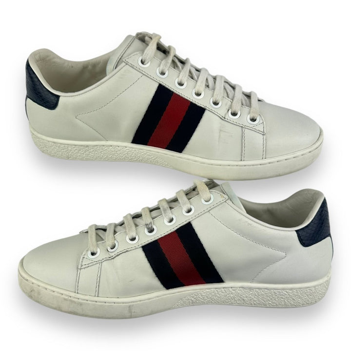 Gucci Ace Stripe White UK 2 / EU 35 - Lux Central