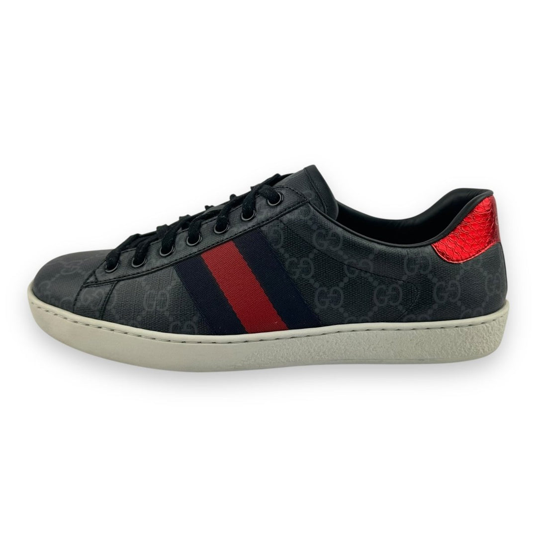 Gucci Ace Striped Black UK 7 / EU 41 - Lux Central