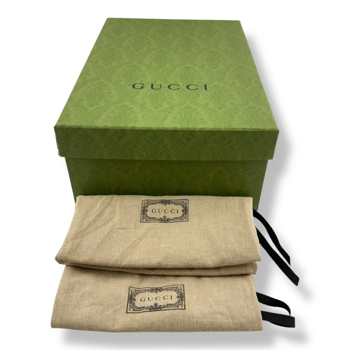 Gucci Angelina Beige GG Supreme Canvas UK 6.5 / EU 39.5 - Lux Central
