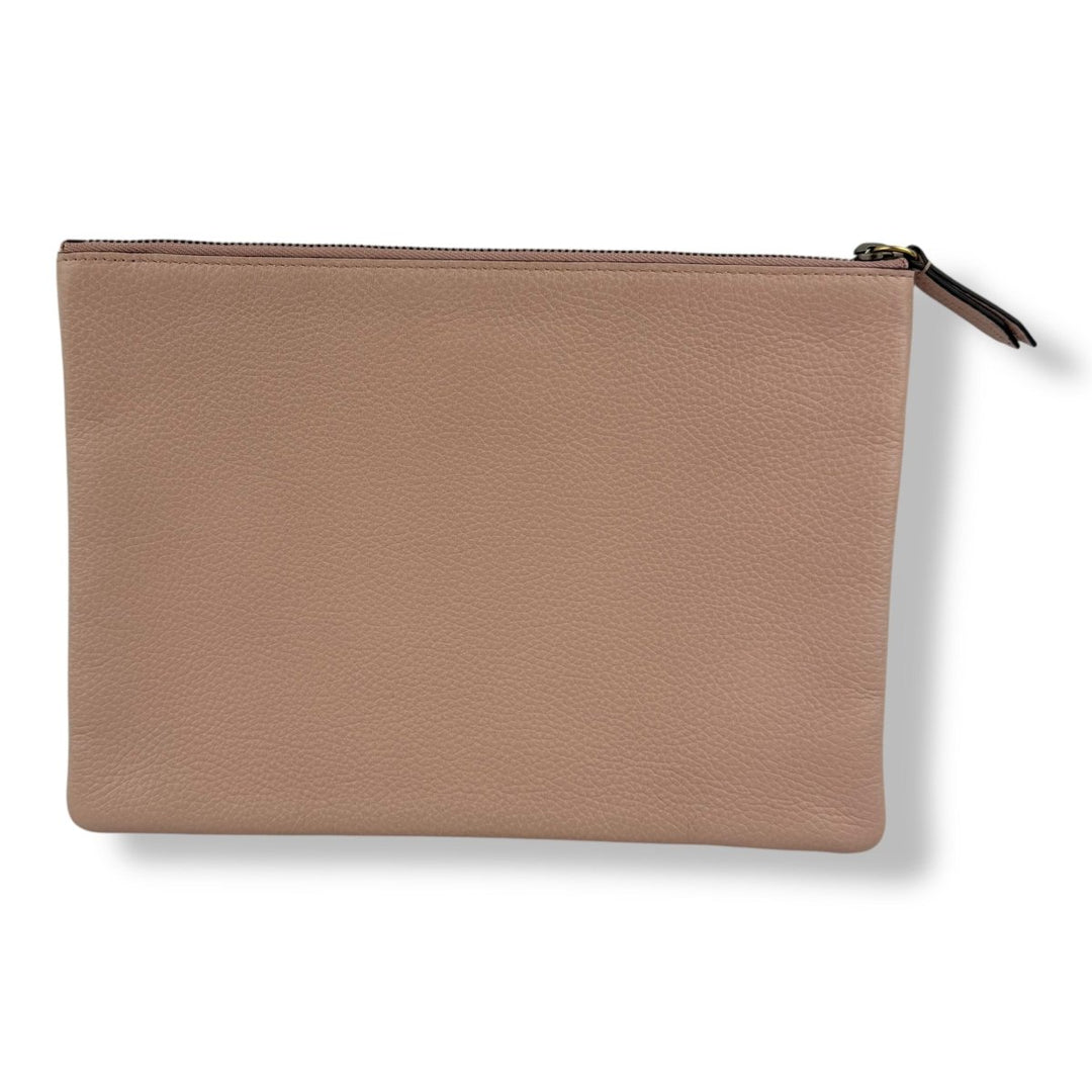 Gucci Bee Pink Leather Clutch Bag - Lux Central
