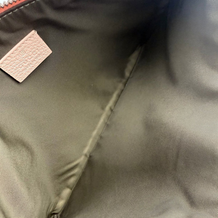 Gucci Bee Pink Leather Clutch Bag - Lux Central