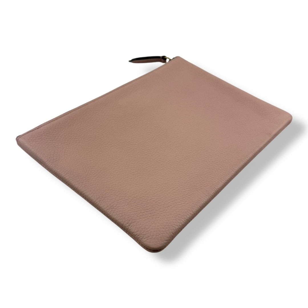 Gucci Bee Pink Leather Clutch Bag - Lux Central
