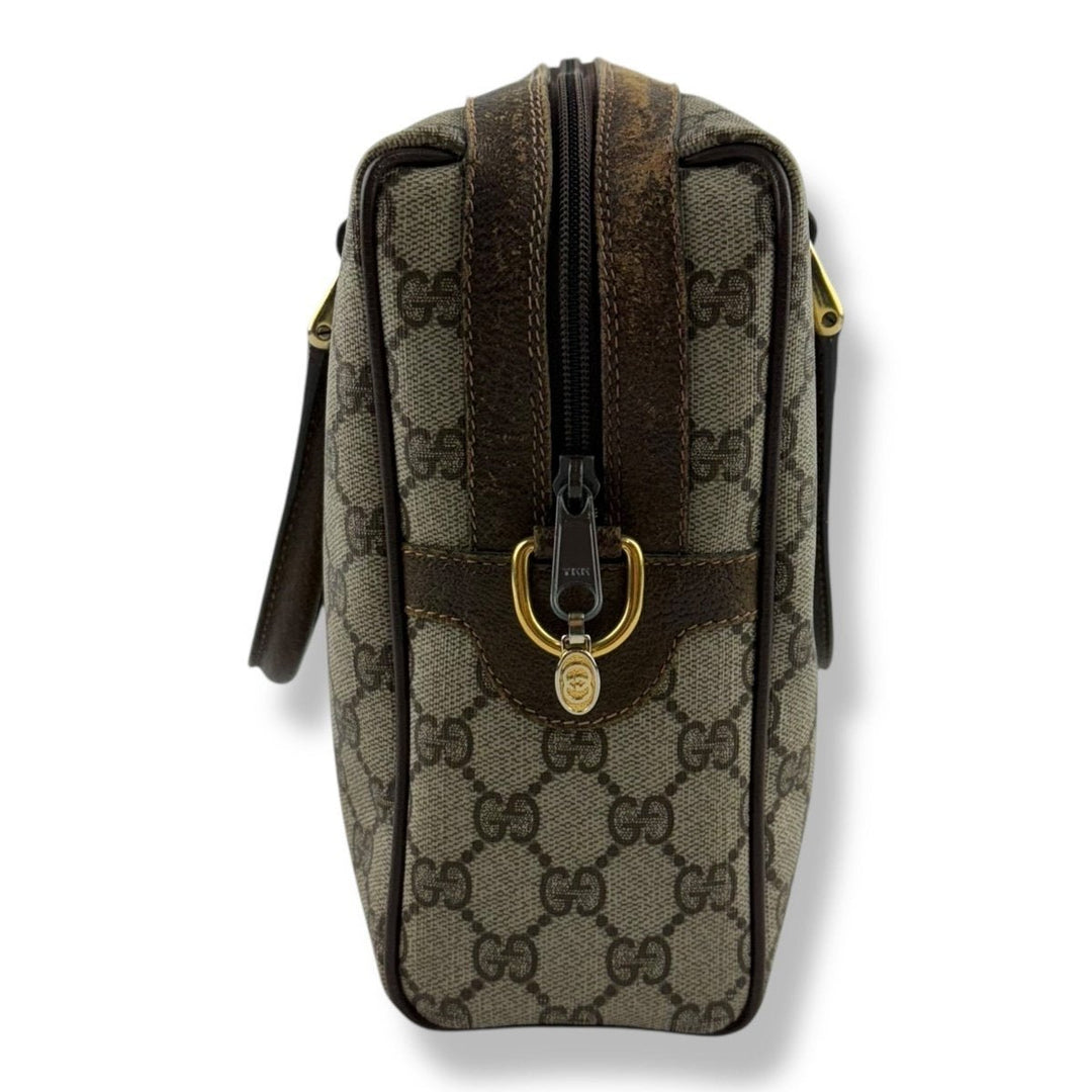 Gucci Beige GG Canvas Sherry Line Bag - Lux Central