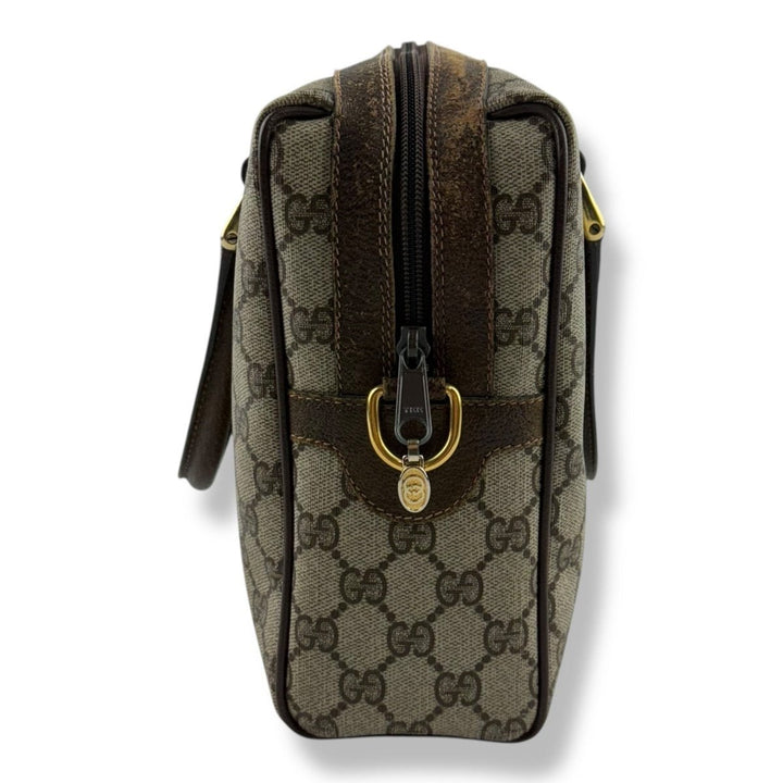 Gucci Beige GG Canvas Sherry Line Bag - Lux Central