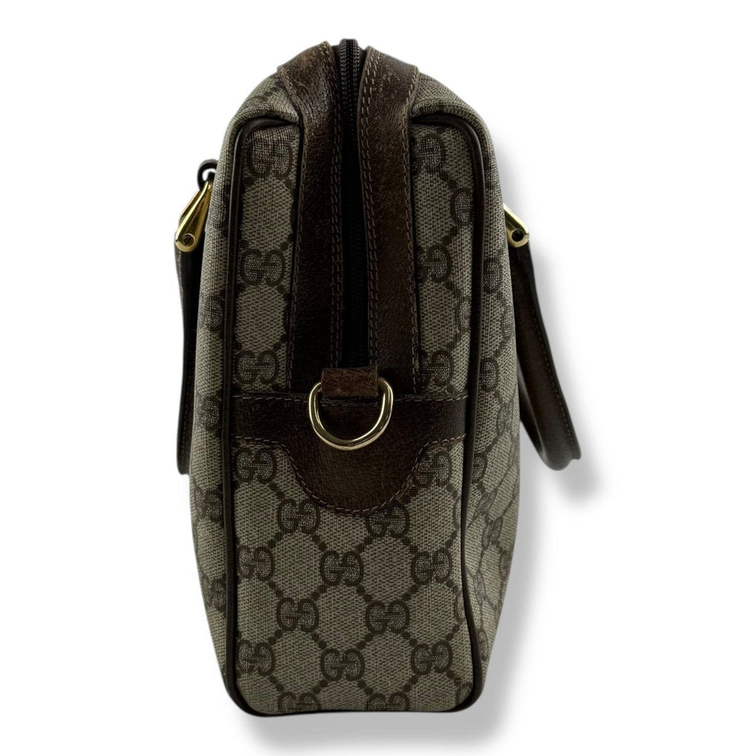 Gucci Beige GG Canvas Sherry Line Bag - Lux Central