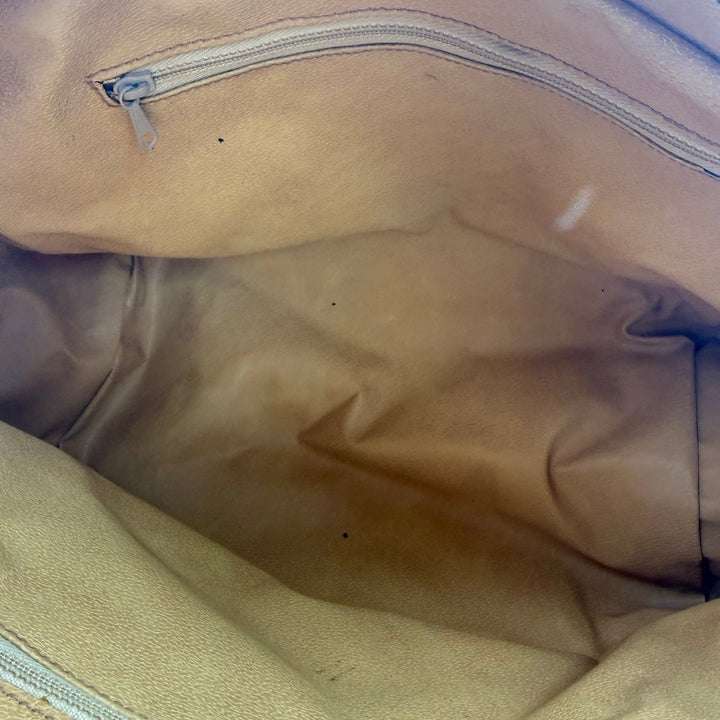 Gucci Beige GG Monogram Boston Canvas Bag - Lux Central