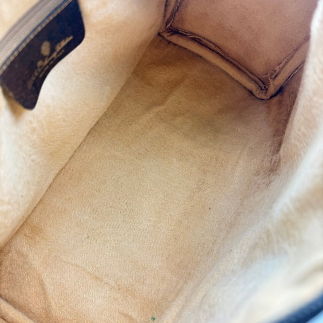 Gucci Beige GG Monogram Boston Canvas Bag - Lux Central