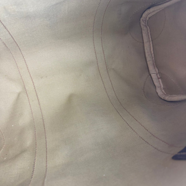 Gucci Beige GG Monogram Boston Canvas Bag - Lux Central