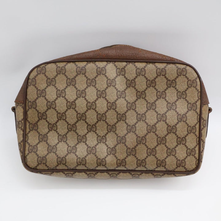 Gucci Beige Monogram Clutch Handbag - Lux Central