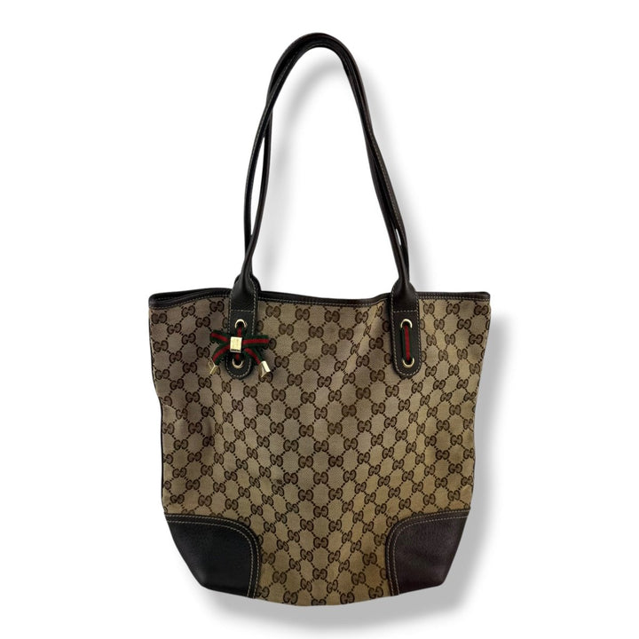 Gucci Beige Princy Tote Bag - Lux Central