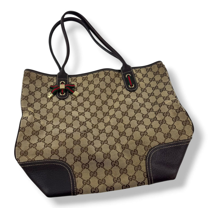 Gucci Beige Princy Tote Bag - Lux Central