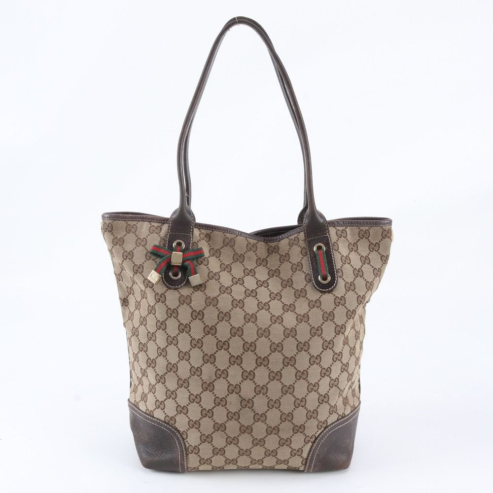 Gucci Beige Princy Tote Bag - Lux Central