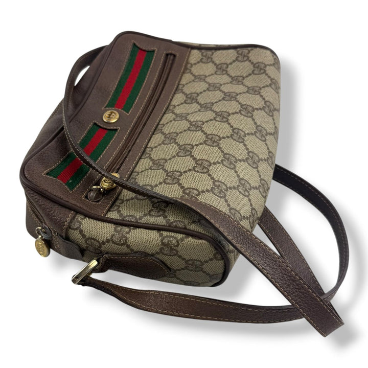Gucci Beige Sherry Line Crossbody Handbag - Lux Central