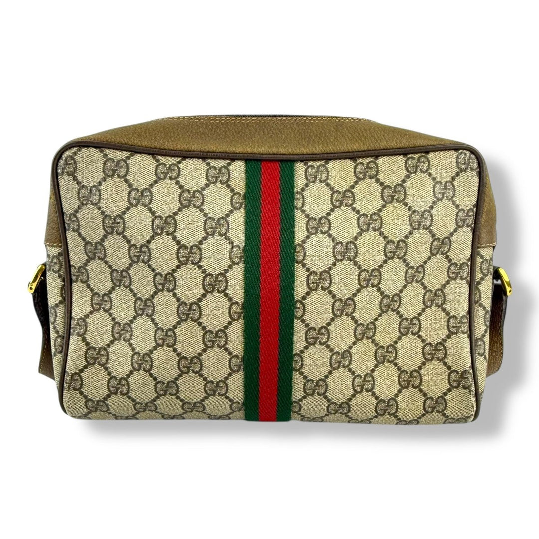 Gucci Beige Sherry Line Crossbody Handbag - Lux Central