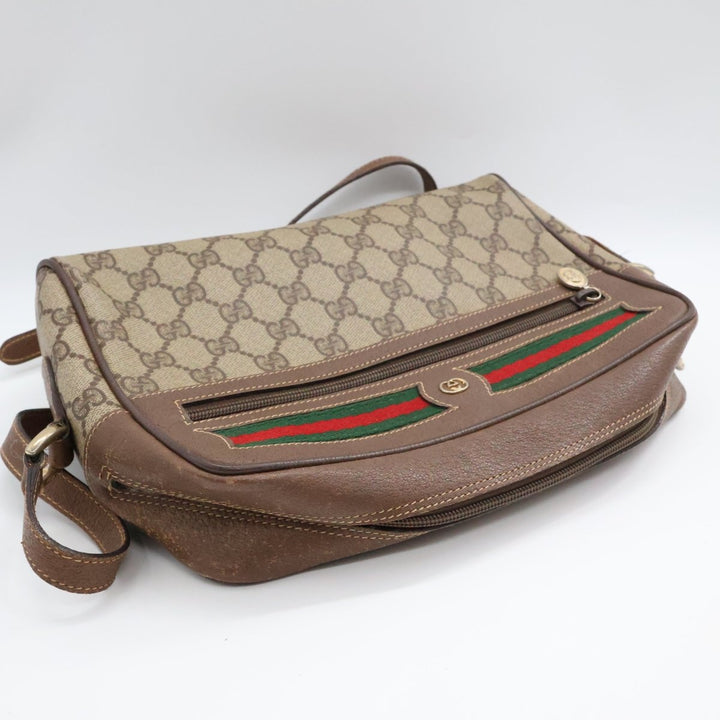 Gucci Beige Sherry Line Crossbody Handbag - Lux Central