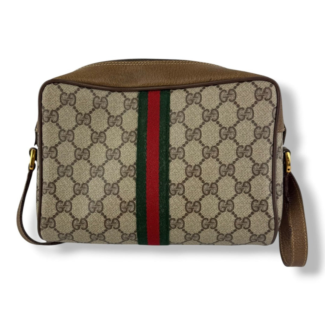 Gucci Beige Sherry Line Crossbody Handbag - Lux Central