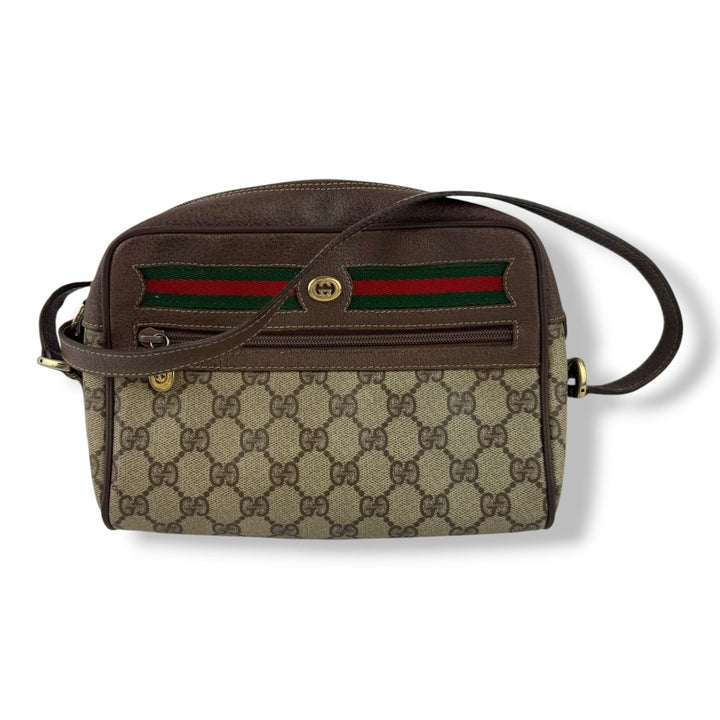Gucci Beige Sherry Line Crossbody Handbag - Lux Central