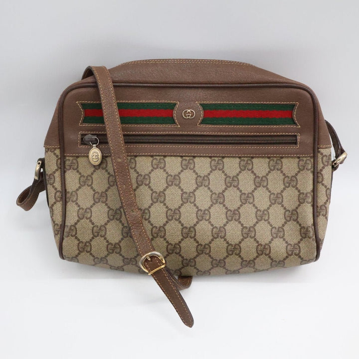 Gucci Beige Sherry Line Crossbody Handbag - Lux Central