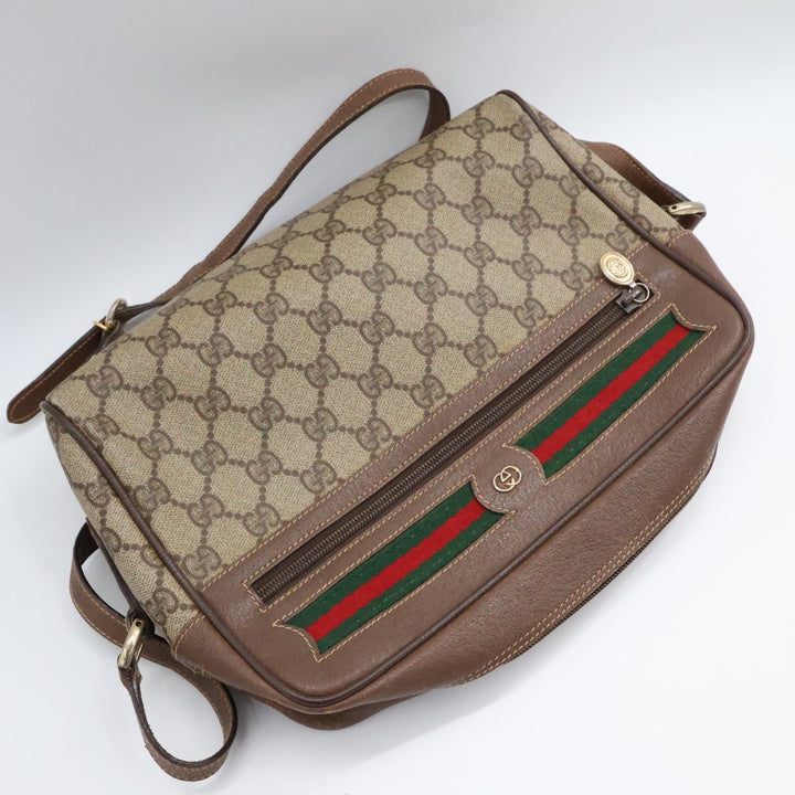 Gucci Beige Sherry Line Crossbody Handbag - Lux Central