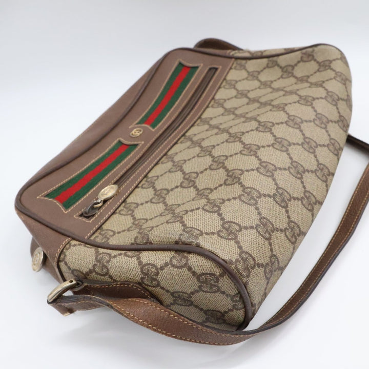 Gucci Beige Sherry Line Crossbody Handbag - Lux Central