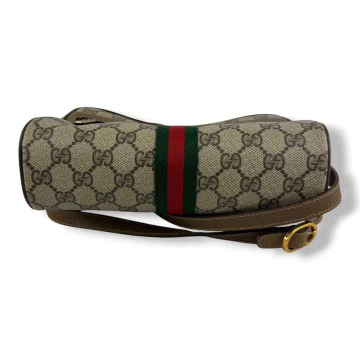 Gucci Beige Sherry Line Crossbody Handbag - Lux Central